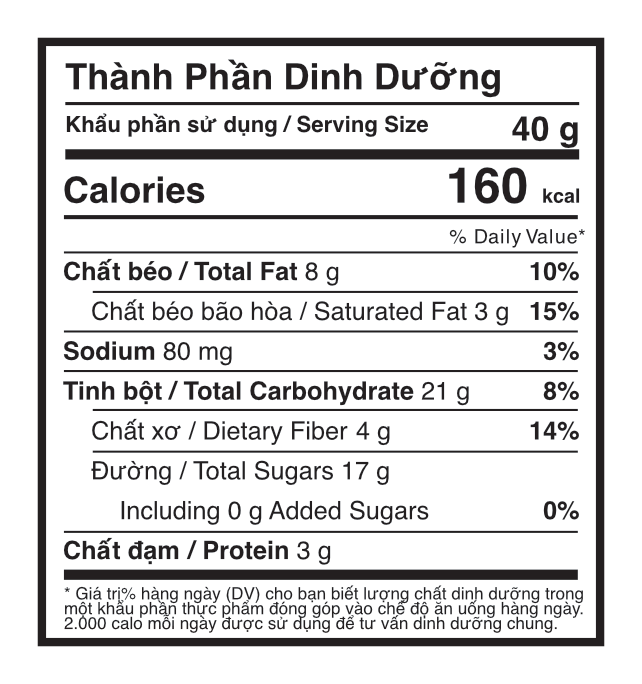 thanh năng lượng Lecka Cacao Chuối