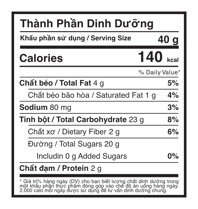 Thanh năng lượng Lecka Chuối Dứa