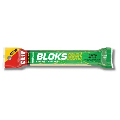 Green Apple KẸO DẺO NĂNG LƯỢNG CLIF BLOKS CHEWS