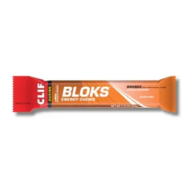 Orange KẸO DẺO NĂNG LƯỢNG CLIF BLOKS CHEWS