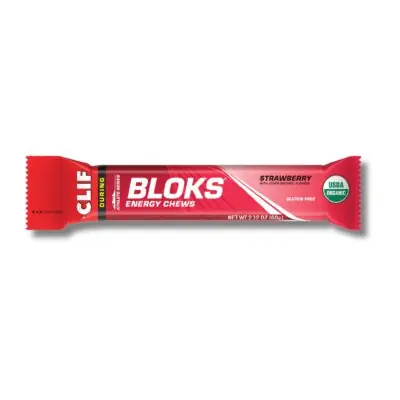 Strawberry KẸO DẺO NĂNG LƯỢNG CLIF BLOKS CHEWS