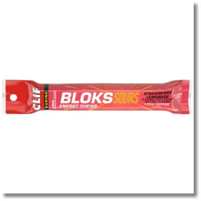 Strawberry Lemonade KẸO DẺO NĂNG LƯỢNG CLIF BLOKS CHEWS